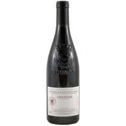Photographie d'une bouteille de vin rouge Goubert Gigondas 2020 Rge 75cl Crd