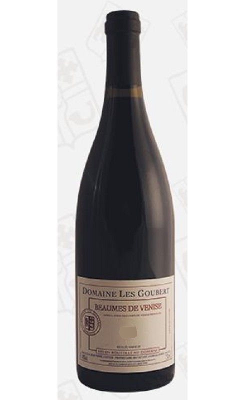 Photographie d'une bouteille de vin rouge Goubert Beaumes De Venise 2020 Rge 75cl Crd