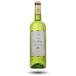 Photographie d'une bouteille de vin blanc Roux Haut Philippon 2022 Entre-Deux-Mer Blc 75 Cl Crd