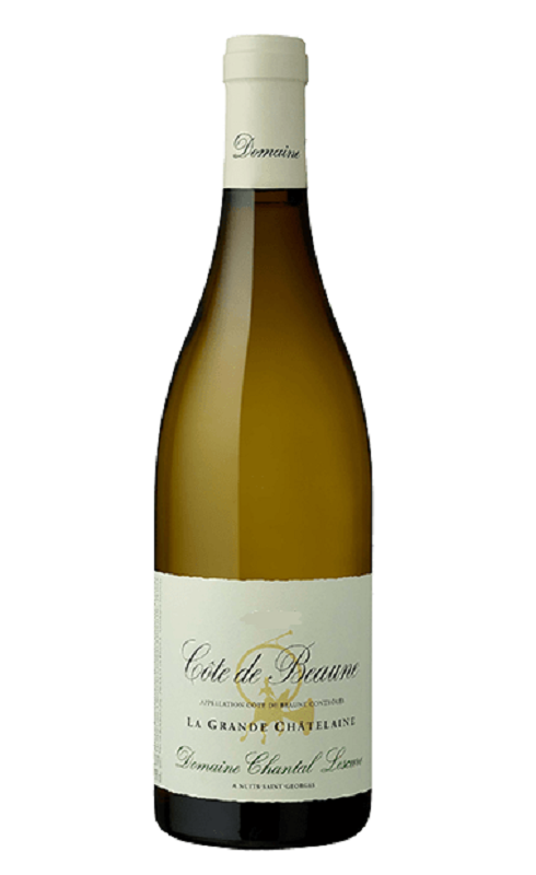 Photographie d'une bouteille de vin blanc Lescure La Grande Chatelaine 2020 Cdbeaune Blc 75cl Crd