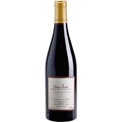 Photographie d'une bouteille de vin rouge Chave Hermitage 2021 Rge Bio 1 5 L Crd