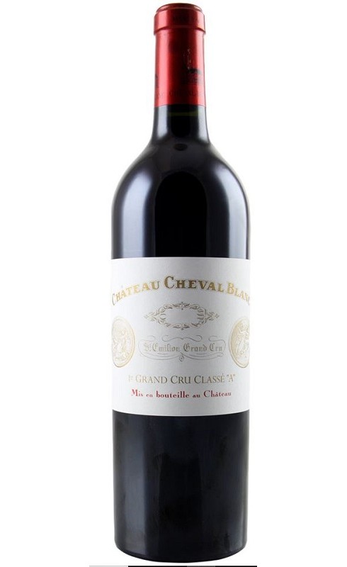 Photographie d'une bouteille de vin rouge Cht Cheval Blanc Cb6 2021 St-Emilion Gc Rge 75cl Crd