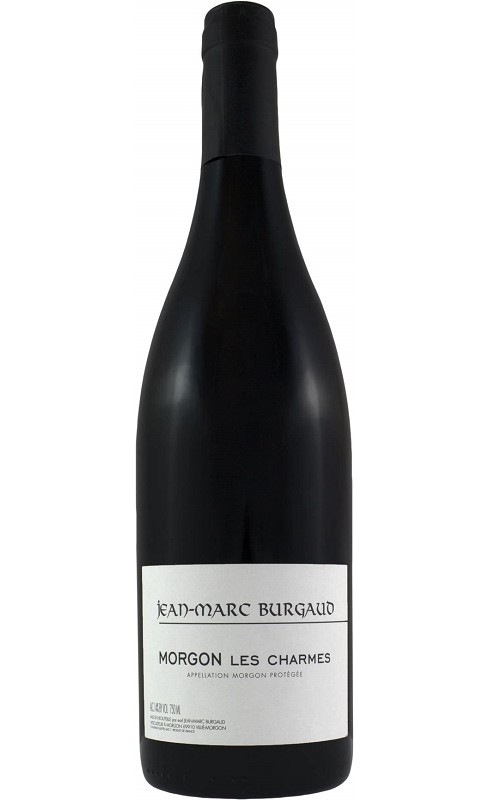 Photographie d'une bouteille de vin rouge Burgaud Les Charmes 2021 Morgon Rge 75cl Crd