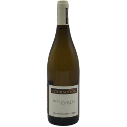 Photographie d'une bouteille de vin blanc Coursodon Paradis St-Pierre 2022 St-Joseph Blc 75cl Crd