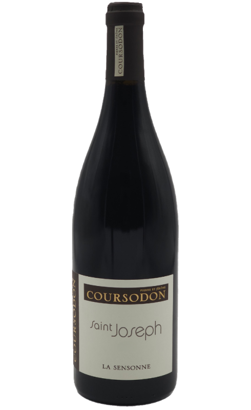 Photographie d'une bouteille de vin rouge Coursodon Sensonne 2022 St-Joseph Rge 75cl Crd