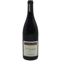Photographie d'une bouteille de vin rouge Coursodon Sensonne 2022 St-Joseph Rge 3 L Crd