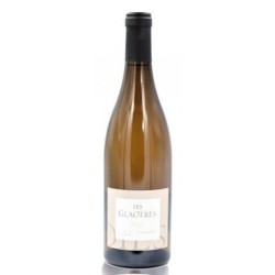 Photographie d'une bouteille de vin blanc Gardies Les Glacieres 2021 Cdroussi Blc 75cl Bio Crd
