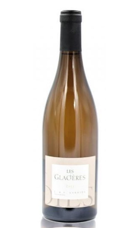 Photographie d'une bouteille de vin blanc Gardies Les Glacieres 2021 Cdroussi Blc 75cl Bio Crd