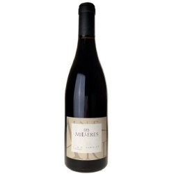 Photographie d'une bouteille de vin rouge Gardies Les Milleres 2020 Cdroussi Rge 75cl Crd