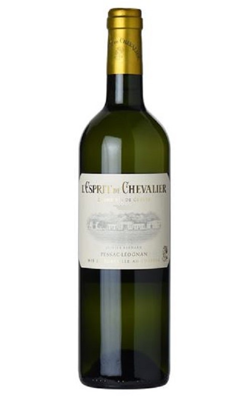 Photographie d'une bouteille de vin blanc L Esprit De Chevalier 2021 Pessac Blc 75cl Crd