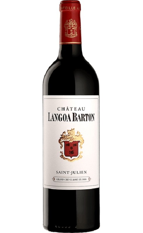 Photographie d'une bouteille de vin rouge Cht Langoa-Barton Cb6 2021 St-Julien Rge 75cl Crd