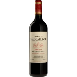 Photographie d'une bouteille de vin rouge Cht Maucaillou 2021 Moulis Rge 75cl Crd