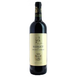 Photographie d'une bouteille de vin rouge Sarget De Gruaud-Larose 2021 St-Julien Rge 75cl Crd