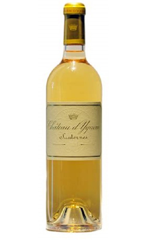 Photographie d'une bouteille de vin blanc Cht D Yquem 2019 Sauternes Blc 75cl Acq