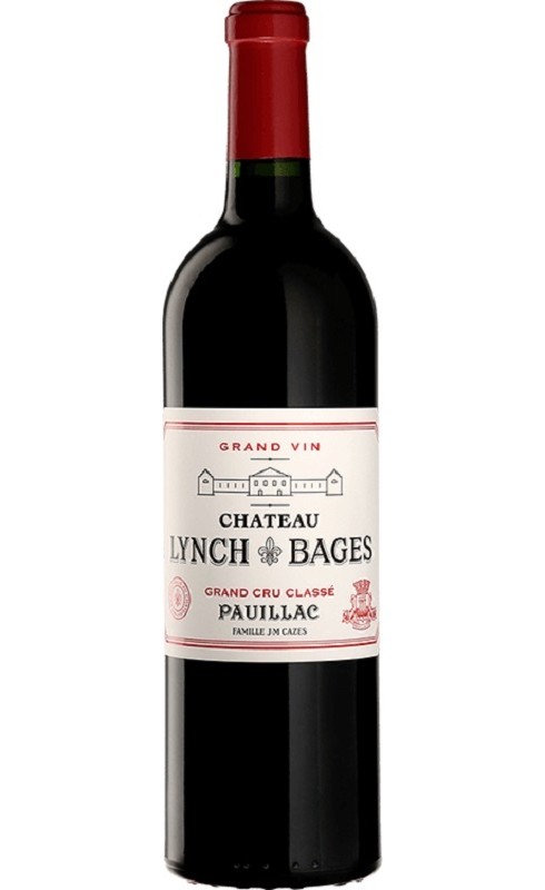 Photographie d'une bouteille de vin rouge Cht Lynch-Bages Cb6 2021 Pauillac Rge 75cl Crd