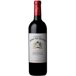 Photographie d'une bouteille de vin rouge Cht Grand-Puy-Ducasse 2021 Pauillac Rge 75cl Crd