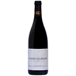 Photographie d'une bouteille de vin rouge Arnoux Chorey-Les-Beaune 2020 Rge 75cl Crd