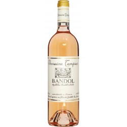 Photographie d'une bouteille de vin rosé Tempier Cuvee Classique 2022 Bandol Rose 75cl Crd