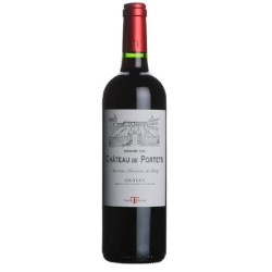 Photographie d'une bouteille de vin rouge Hts De Palette Portets Grand Vin 2018 Graves Rge 75cl Crd