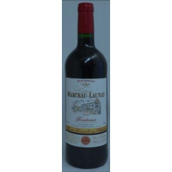 Photographie d'une bouteille de vin rouge Cht Marceau Launay Cuvee Valerie 2020 Bdx Rge 75cl Crd