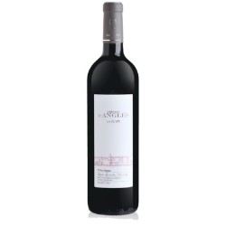 Photographie d'une bouteille de vin rouge Cht D Angles Classique 2021 La Clape Rge 75cl Crd