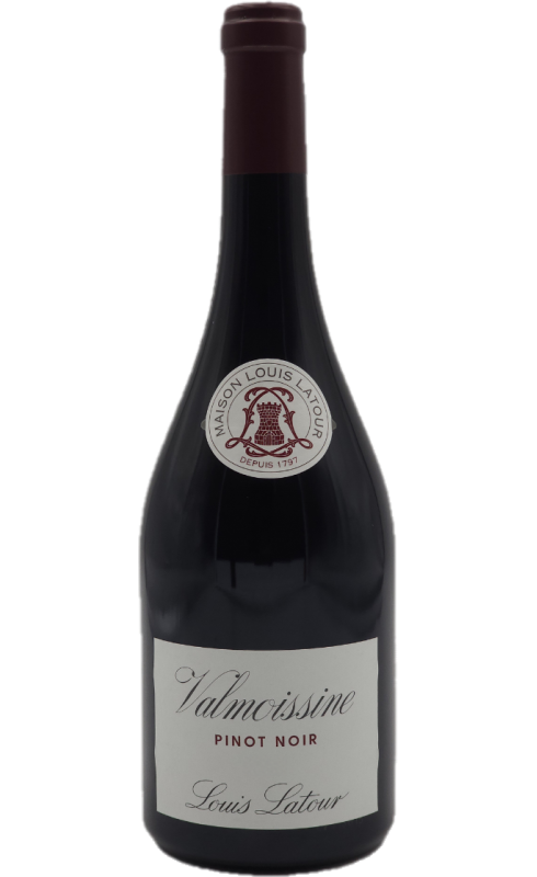 Photographie d'une bouteille de vin rouge Latour Valmoissine 2021 Igp Var Rge 75cl Crd