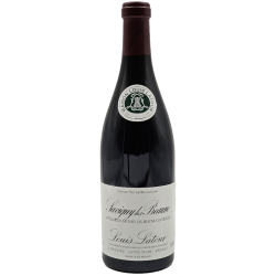 Photographie d'une bouteille de vin rouge Latour Savigny Les Beaune 2018 Savigny Rge 75cl Crd