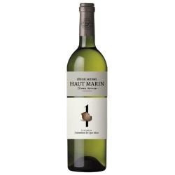 Photographie d'une bouteille de vin blanc Haut Marin N 1 Littorine 2022 Cdgascon Blc 75cl Crd