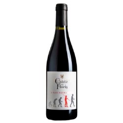 Photographie d'une bouteille de vin rouge Conte Des Floris 6 Rah Noir 2020 Lgdcoc Rge Bio 75cl Crd
