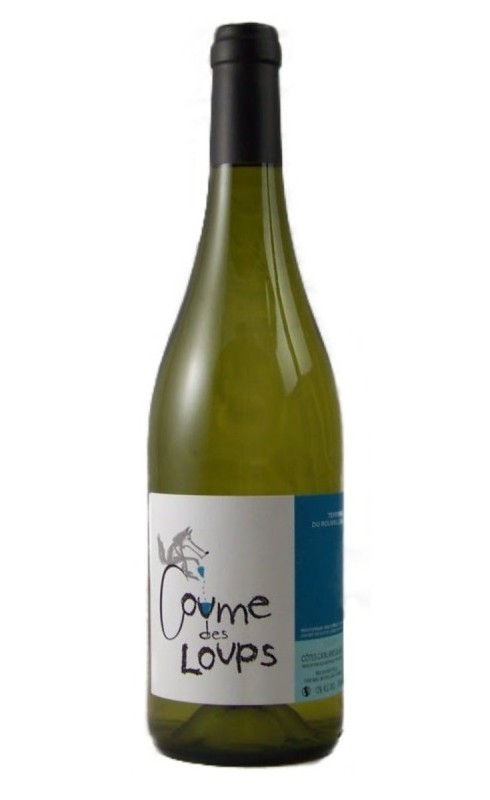 Photographie d'une bouteille de vin blanc Mas Mudigliza Coume Des Loups 2022 Blc 75cl Crd