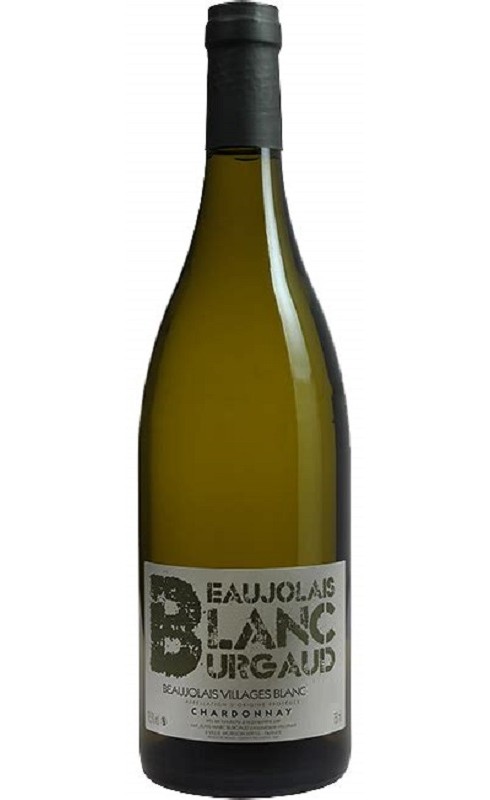 Photographie d'une bouteille de vin blanc Burgaud Beaujolais Village 2021 Blc 75cl Crd
