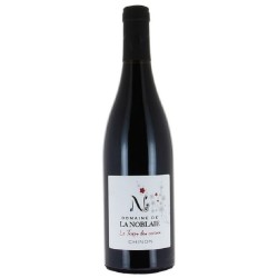 Photographie d'une bouteille de vin rouge La Noblaie Le Temps Des Cerises 2022 Chinon Rge 75cl Crd