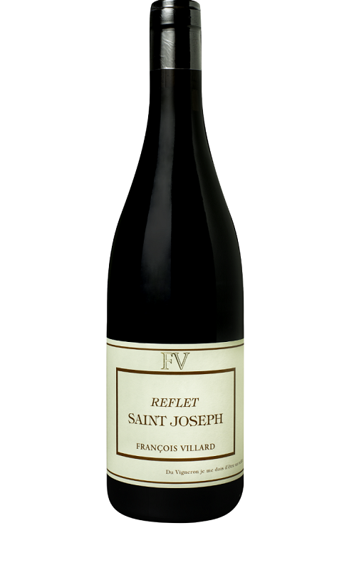 Photographie d'une bouteille de vin rouge Villard  Grand Reflet 2021 St-Joseph Rge 75cl Crd