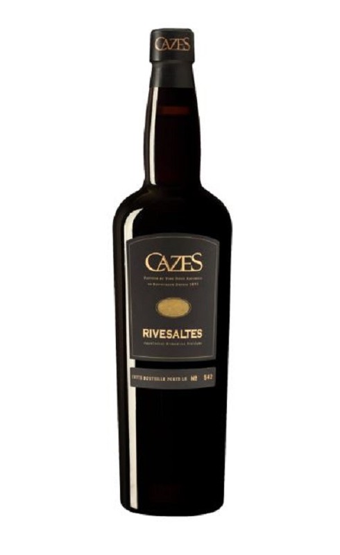 Photographie d'une bouteille de vin rouge Cazes Rivesaltes 1963 Rivesaltes Rge 75cl Crd