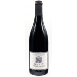 Photographie d'une bouteille de vin rouge Perroud Foudre N 5 2021 Cdbrouilly Rge 75cl Crd