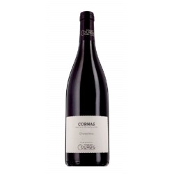 Photographie d'une bouteille de vin rouge Courbis Champelrose 2021 Cornas Rge 75cl Crd