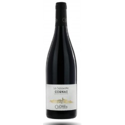 Photographie d'une bouteille de vin rouge Courbis La Sabarotte 2021 Cornas Rge 75cl Crd