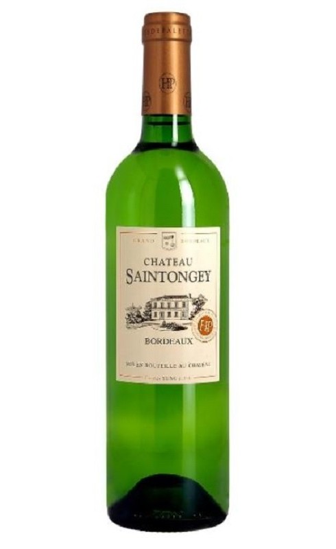 Photographie d'une bouteille de vin blanc Hts De Palette Saintongey 2023 Bdx Blc 75cl Crd