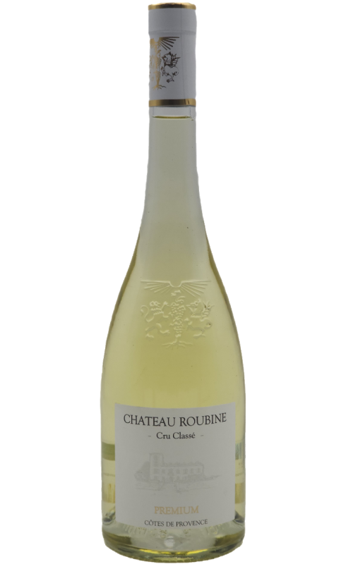 Photographie d'une bouteille de vin blanc Cht Roubine Premium 2023 Cdp Blc Bio 75cl Crd