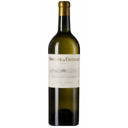 Photographie d'une bouteille de vin blanc Dom De Chevalier Blanc 2021 Pessac-Leognan Blc 75 Cl Crd