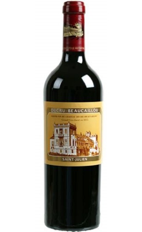 Photographie d'une bouteille de vin rouge Cht Ducru-Beaucaillou 2021 St-Julien Rge 75cl Crd
