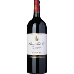 Photographie d'une bouteille de vin rouge Haut-Medoc De Giscours 2019 Haut-Medoc Rge 1 5 L Acq