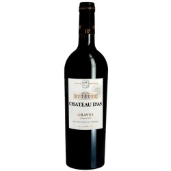 Photographie d'une bouteille de vin rouge Hts De Palette Chateau D As 2018 Graves Rge 1 5 L Crd