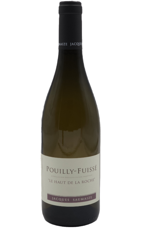Photographie d'une bouteille de vin blanc Saumaize Haut De La Roche 2022 Pouilly-Fuisse Blc 75cl Crd