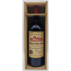 Photographie d'une bouteille de vin rouge Cht Saint-Seurin 1998 Cote De Bourg Rge 3 L Crd