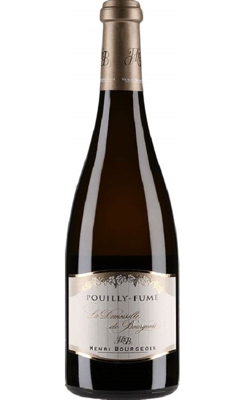 Photographie d'une bouteille de vin blanc Bourgeois La Demoiselle 2020 Pouilly-Fume Blc 75cl Crd