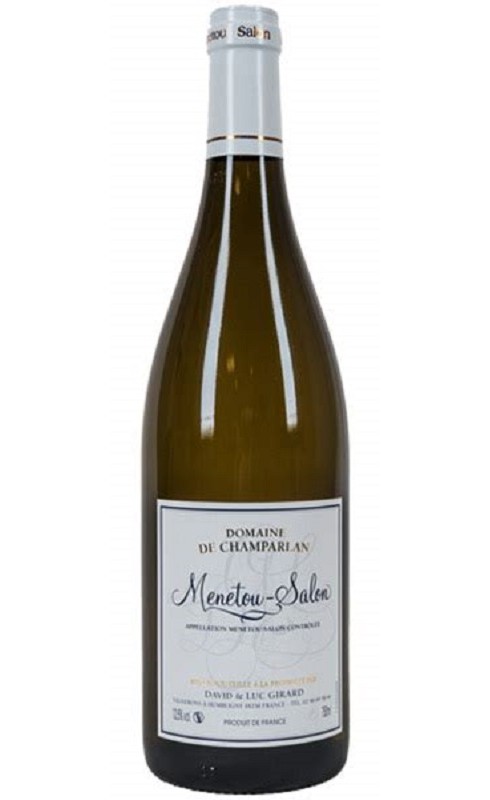 Photographie d'une bouteille de vin blanc Champarlan Menetou-Salon 2022 Blc 75cl Crd