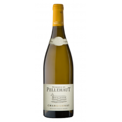 Photographie d'une bouteille de vin blanc Pellehaut Chardonnay 2022 Igp Cdgascon Blc 75cl Crd