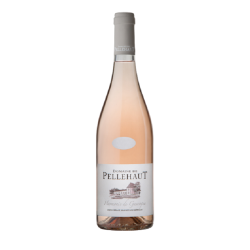 Photographie d'une bouteille de vin rosé Pellehaut Harmonie 2022 Igp Cotes Gascogne Rose 75cl Crd