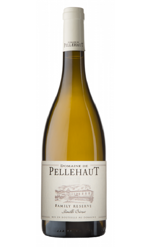 Photographie d'une bouteille de vin blanc Pellehaut Reserve 2020 Igp Cdgascon Blc Sec 75cl Crd